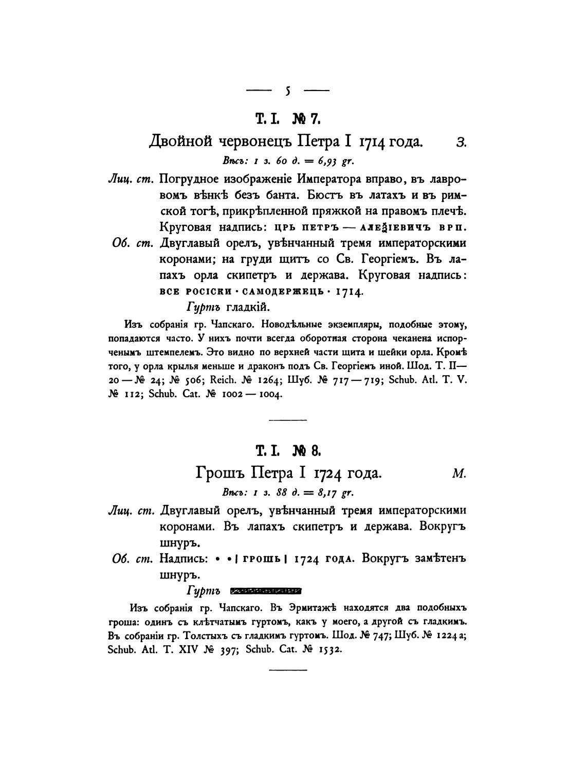 Описание и изображение некоторых редких монет моего собрания